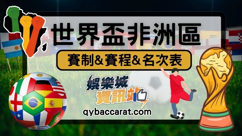 2026世界盃外圍賽非洲賽程