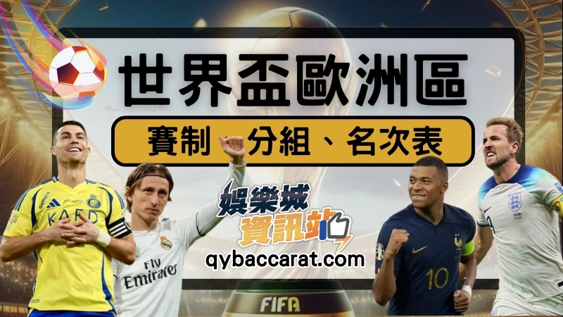 2026世界盃歐洲區資格賽賽程