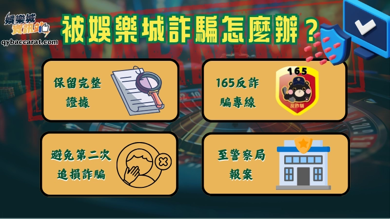 被娛樂城詐騙怎麼辦?