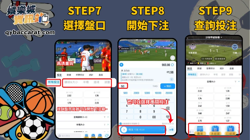 投注盤口教學