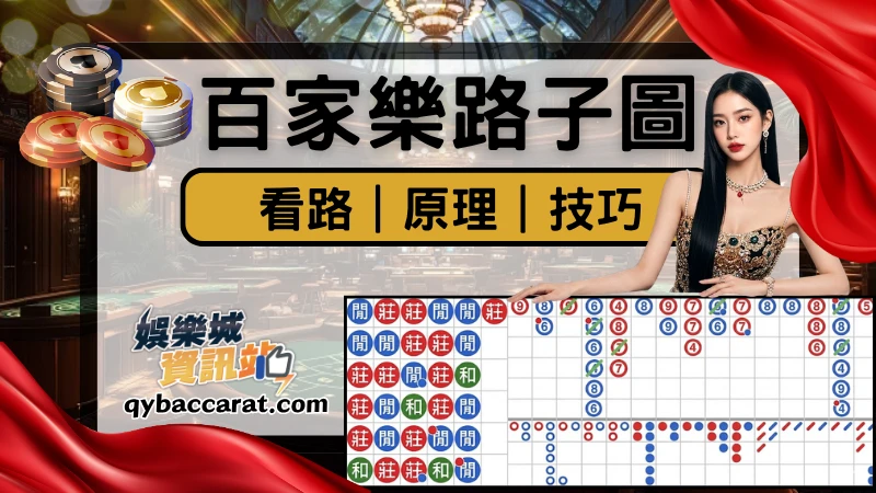 百家樂路子圖怎麼看？牌路分析、下三路原理與小路教學一次看懂